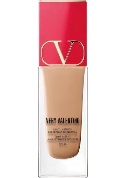 Valentıno Very Valentino Medium Rosa 3 - Çok Hafif Fondöten, 24 Saat Kalıcı, Spf 25