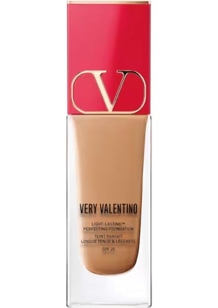 Valentıno Very Valentino Medium Rosa 4 - Çok Hafif Fondöten, 24 Saat Kalıcı, Spf 25