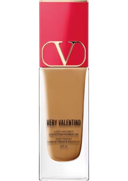 Valentıno Very Valentino Deep Amber 1 - Çok Hafif Fondöten, 24 Saat Kalıcı, Spf 25