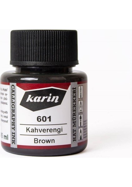 Hat Mürekkebi 45 ml Kahverengi