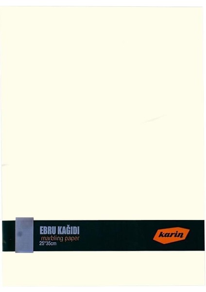 : Ebru Kağıdı : Krem : 90 gr - 100 Adet - 35 cm x 50 cm