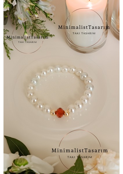 Kristal Taşlı Inci Bileklik, Incili Bileklik, Inci Kolye Bileklik, Nedime Bilekliği, Kına Bilekliği fiyatları