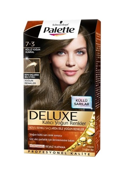 Palette Saç Boyası 7-3 Küllü Yoğun Kumral