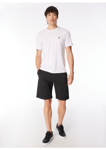 Beyaz Erkek T-Shirt Jcoden Tee Ss Crew Neck Exc