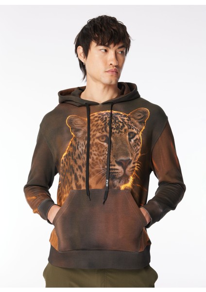 Kapüşon Yaka Çok Renkli Erkek Sweatshırt 24EU1M0E0236322_SWEAT-SHIRT fiyatları