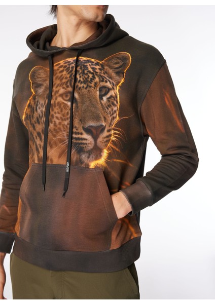 Kapüşon Yaka Çok Renkli Erkek Sweatshırt 24EU1M0E0236322_SWEAT-SHIRT fırsatları