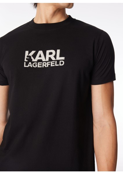 Bisiklet Yaka Siyah Erkek T-Shirt 755060542241 fırsatları