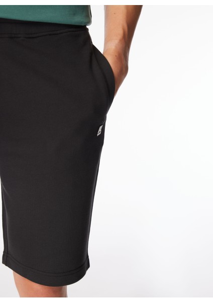 Normal Siyah Erkek Sweat Şort K8122JW_ERIK