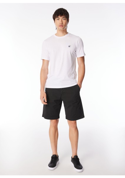 Normal Siyah Erkek Şort 24EU1M0D011P113_WOVEN Knee Pant fiyatları