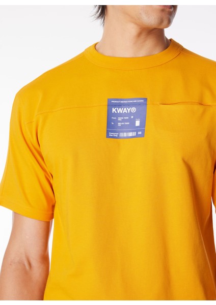 Bisiklet Yaka Çok Renkli Erkek T-Shirt K5127FW_FANTOME Prınt - Pocket fırsatları