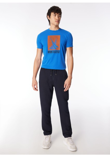 Gmg Fırenze Lastikli Bel Dar Paça Regular Fit Lacivert Erkek Pantolon GU24MSS01013