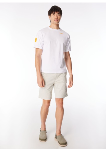 Bisiklet Yaka Turuncu Erkek T-Shirt K5127JW_FANTOME Sleeve Pocket fiyatları