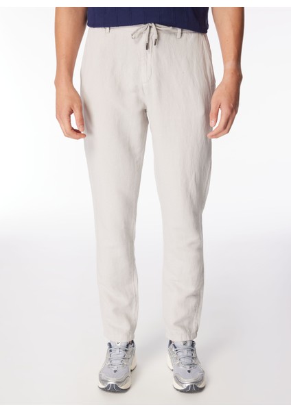 Gmg Fırenze Lastikli Bel Dar Paça Regular Fit Gri Erkek Pantolon GU24MSS01013