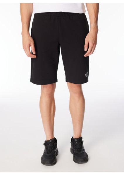 Siyah Erkek Sweat Şort 8NPS02PJ05Z