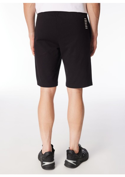 Siyah Erkek Sweat Şort 8NPS02PJ05Z