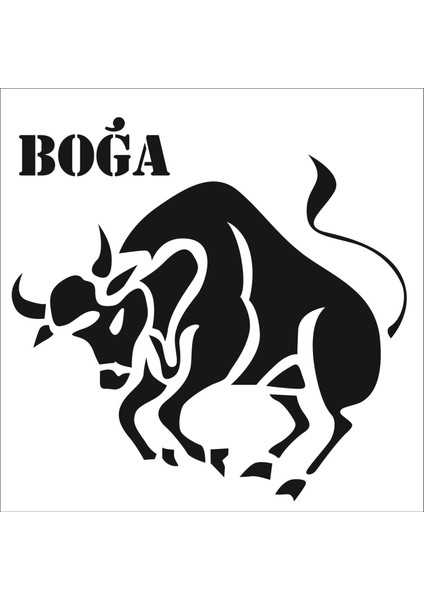 Stencil Sarayi Boyama Şablon Burçlar - 1301