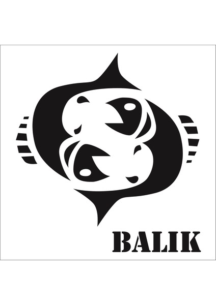 Stencil Sarayi Boyama Şablon Burçlar - 1311