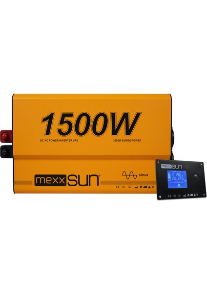 Tam Sınüs Ups (Remote Ekran) 12V 1500W