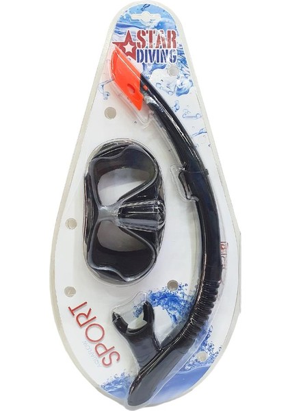 ÇNR-51715 - Maske Set Pc - Star Dıvıng (Lisinya)