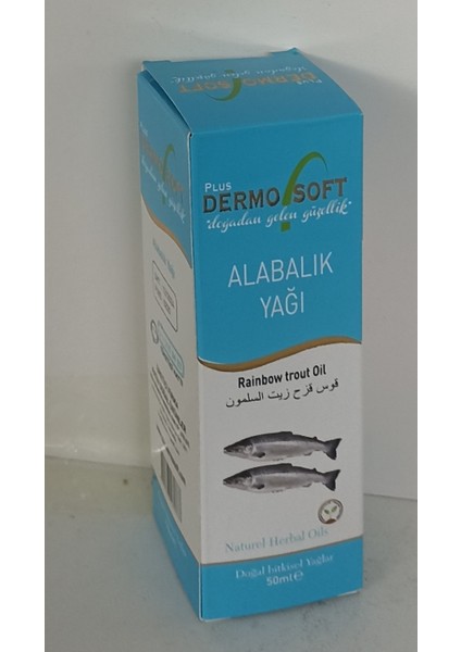 Dermo Soft Alabalık Yağı 50ml.