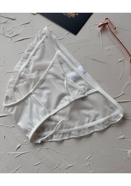 Lucia Japon Style Arkası Tül Saten Kurdele Detaylı Cheeky KÜLOT/SLIP-2858 modelleri