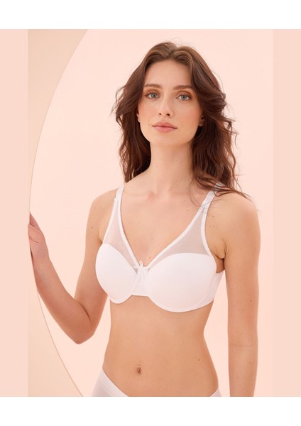 Nbb Transparan Detaylı Balenli Desteksiz Günlük Kullanım SÜTYEN-3412 fiyatları