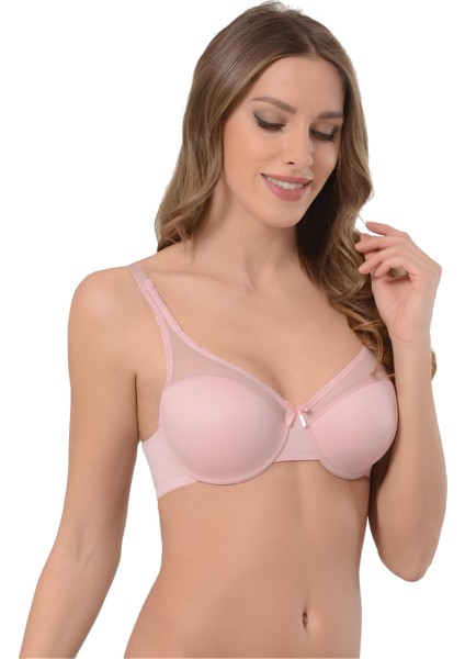 Nbb Transparan Detaylı Balenli Desteksiz Günlük Kullanım SÜTYEN-3412