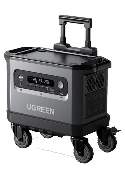 Powerroam Taşınabilir Güç Kaynağı - 2048WH Kapasite, 2400W (U-Turbo 3500W) Çıkış Gücü, Ev, Karavan ve Dış Mekan Kullanımı Için Lifepo4 Bataryalı Solar Jeneratör - (Ugreen Türkiye Garantili)