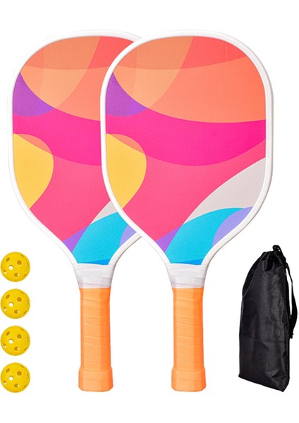Pickleball 4 Pickleball ve Taşıma Çantası Pickleball F (Yurt Dışından)