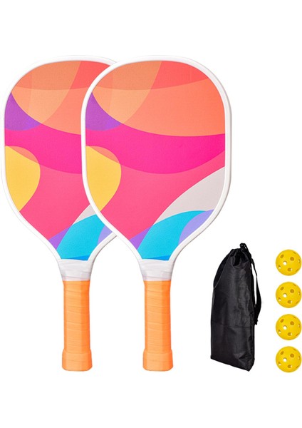 Pickleball 4 Pickleball ve Taşıma Çantası Pickleball F (Yurt Dışından)