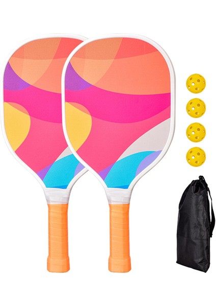 Pickleball 4 Pickleball ve Taşıma Çantası Pickleball F (Yurt Dışından)