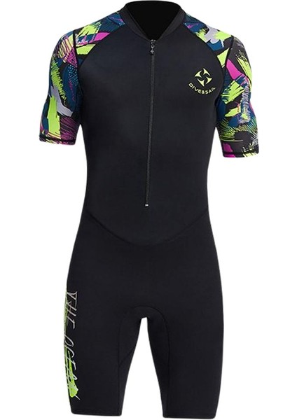 Kano Için Wetsuit 1.5mm Kısa Örf (Yurt Dışından)