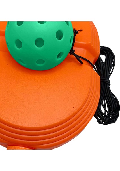 Pickleball Pickleball Rebounder Profesyonel Egzersiz Tek Oyunculu Yeşil Top (Yurt Dışından)