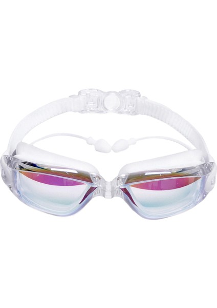 Yüzmek Gözlüğü Su Havuzu Gözlüğü Erkekler Kadınlar Için Profesyonel Yüzmek Gözlük Beyaz (Yurt Dışından) indirimleri