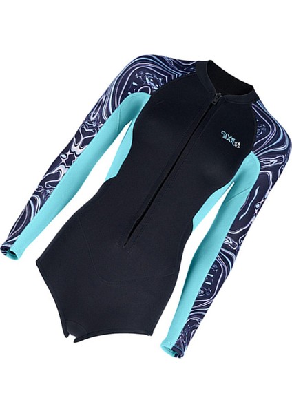 Kadın Shorty Wetsuit Neopren Su Geçirmez Sı Güneş Beachwear Tutmak (Yurt Dışından)