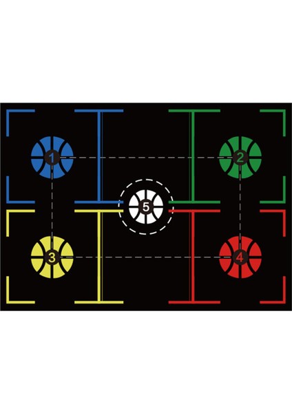 Basketbol Eğitim Mat Sessiz Basketbol Uygulama Mat Basketbol Dribble 120CMX89CM (Yurt Dışından) modelleri