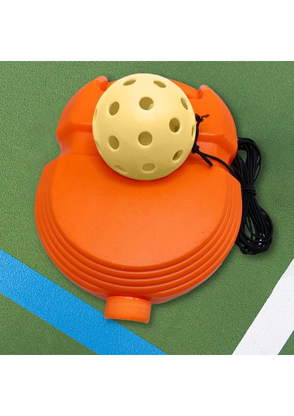 Pickleball Pickleball Rebounder Profesyonel Egzersizci Tek Oyunculu Sarı Top (Yurt Dışından)