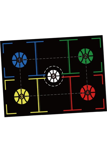 Basketbol Eğ Matı Sessiz Basketbol Eğ Mat (Yurt Dışından)