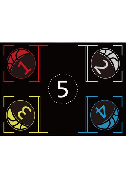 Basketbol Eğ Matı Sessiz Basketbol Eğ Matı B 94CMX67CM (Yurt Dışından) fırsatları