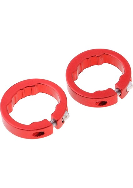 2x Alaşımlı Uçları Bağlantı Halkaları Irmızı 8mm (Yurt Dışından)