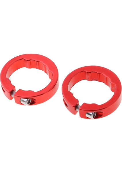2x Alaşımlı Uçları Bağlantı Halkaları Irmızı 8mm (Yurt Dışından)
