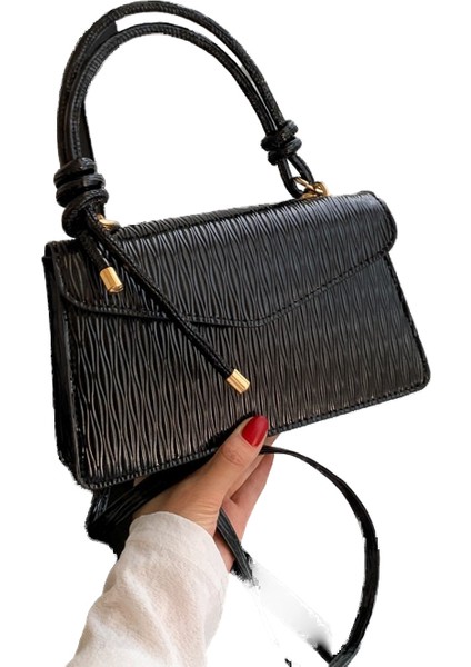 Kadın Çantaları Basit El Çantası Rahat Mizaç Omuz Crossbody Küçük Kare Çanta Kadın Çantası (Yurt Dışından)