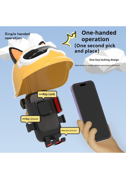 Cep Telefonu Tutacağı Motosiklet Cep Telefonu Tutucusu Yağmur Geçirmez Güneşlik Navigasyon Sabit Braketi (Yurt Dışından) fiyatları