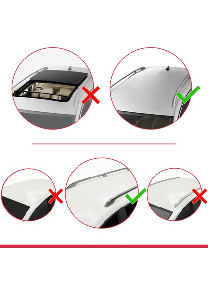 Mitsubishi Outlander 2006-2013 Arası ile Uyumlu Fly Model Ara Atkı Tavan Barı Gri 3 Adet fiyatları
