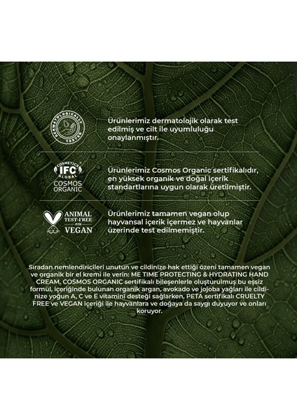 Organik Koruyucu Ve Nemlendirici El Kremi 50ml fırsatları