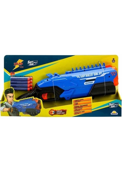3407 Zapp Toys Sünger Dart Atan Silah 40 Cm