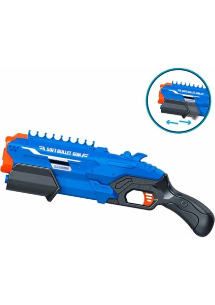 3407 Zapp Toys Sünger Dart Atan Silah 40 Cm