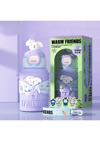 Rındu Çocuk Sızdırmaz Paslanmaz Çelik Su Şişesi (Yurt Dışından)