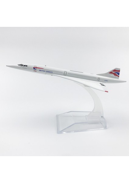 Rındu Ingiliz Concorde 16CM Uçak Modeli (Yurt Dışından)