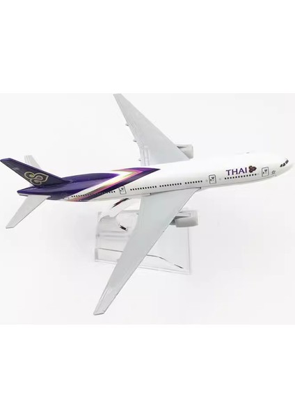 Rıdnu Thai Airways Boeing 777 16CM Alaşımlı Uçak Modeli (Yurt Dışından)